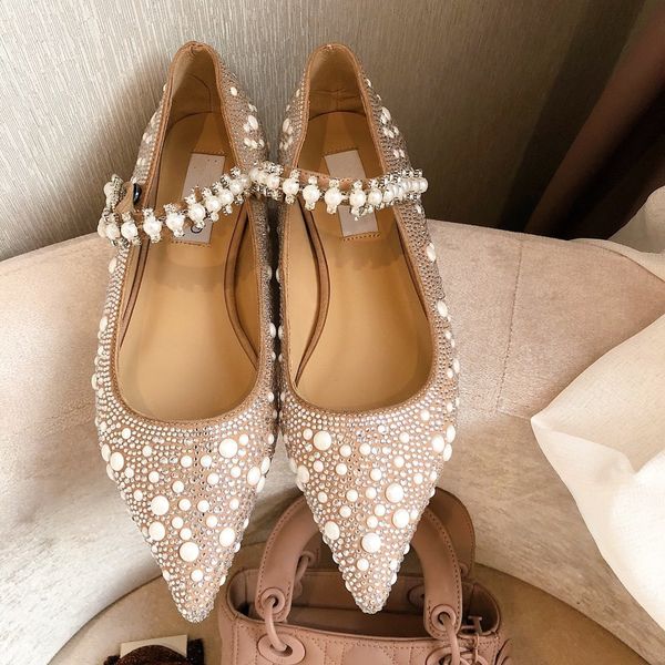 2020 new spring princess wedding shoes, ladies pointed rhinestone pearl rivets, high heels, women's fashion dress shoes, Black
2020 new spring princess wedding shoes, ladies pointed rhinestone pearl rivets, high heels, women's fashion dress shoes, Black