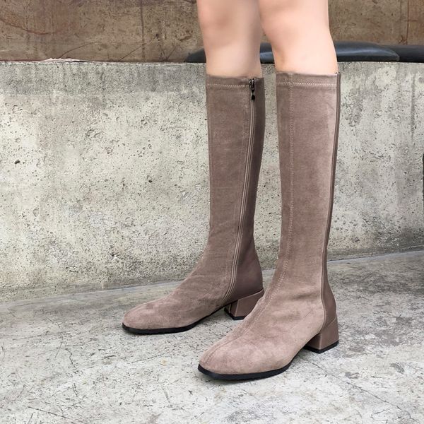 boots yqbtdl 2021 winter patchwork faux suede chunky block heels black khaki long knee high woman footwear big size womens shoes
boots yqbtdl 2021 winter patchwork faux suede chunky block heels black khaki long knee high woman footwear big size womens shoes