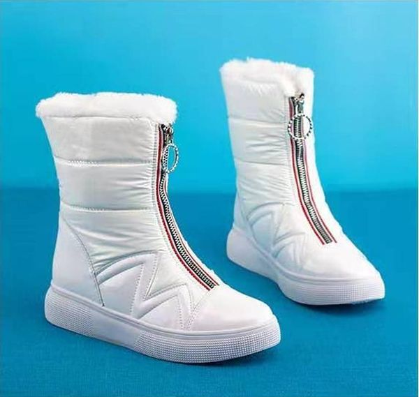 color zipper white women snow boots 2020 new fashion winter snow boots platform shoes footwear mid calf women solid u11-10, Black
color zipper white women snow boots 2020 new fashion winter snow boots platform shoes footwear mid calf women solid u11-10, Black