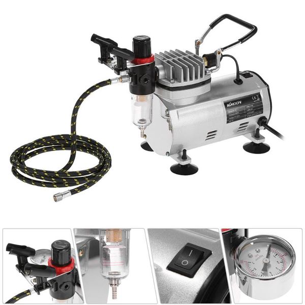 professional spray guns kkmoon 3 airbrush kit with air compressor dual-action hobby brush set tattoo nail art paint supply
professional spray guns kkmoon 3 airbrush kit with air compressor dual-action hobby brush set tattoo nail art paint supply