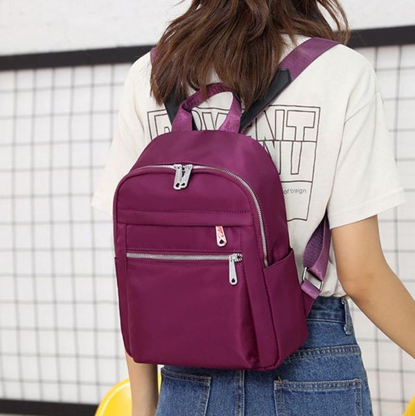 women solid color backpac fashion waterproof large capacity shoulder bag travel backpacks for teenager girl school student bags
women solid color backpac fashion waterproof large capacity shoulder bag travel backpacks for teenager girl school student bags