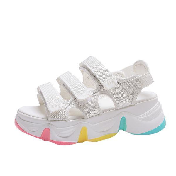 new women chunky sandals designers brand summer beach casual shoes woman white wedges ulzzang fashion platform sandal ladies 40, Black
new women chunky sandals designers brand summer beach casual shoes woman white wedges ulzzang fashion platform sandal ladies 40, Black