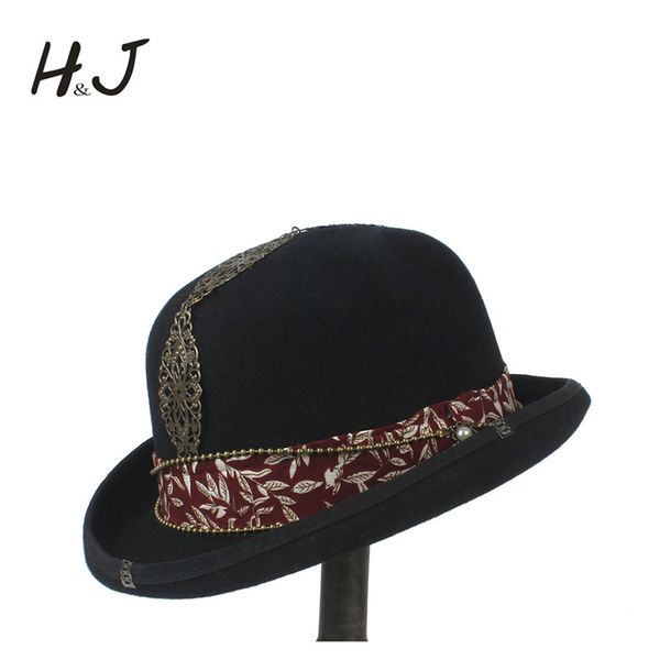 100% wool women men black bowler hat gentleman steampnk crushabletraditional billycock groom hats size s m xl, Blue;gray
100% wool women men black bowler hat gentleman steampnk crushabletraditional billycock groom hats size s m xl, Blue;gray