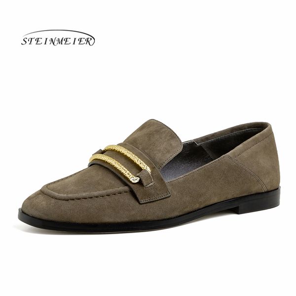 women penny loafers moccasin genuine leather slip on round toe flats suede shoes handmade steinmeier, Black
women penny loafers moccasin genuine leather slip on round toe flats suede shoes handmade steinmeier, Black