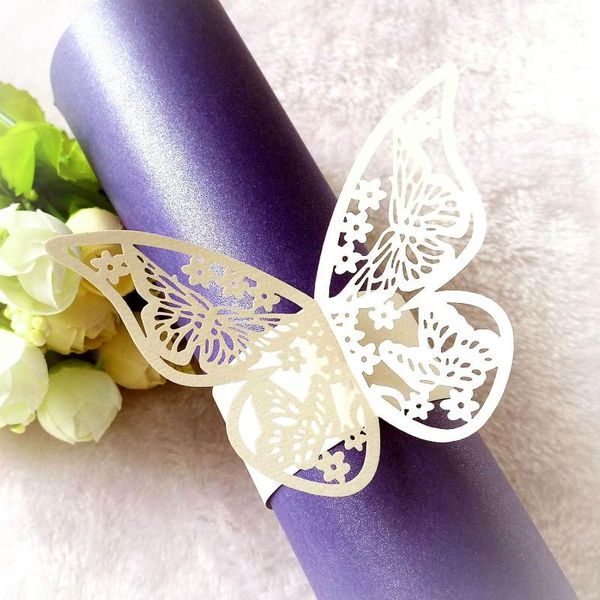 napkin rings 50pcs 3d hollow out butterfly paper bands for wedding birthday christmas party table decorations
napkin rings 50pcs 3d hollow out butterfly paper bands for wedding birthday christmas party table decorations