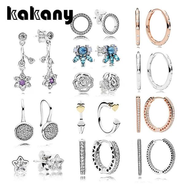 kakany genuine luxury shining zircon rose gold stud earrings original charm female fashion accessories, Golden;silver
kakany genuine luxury shining zircon rose gold stud earrings original charm female fashion accessories, Golden;silver