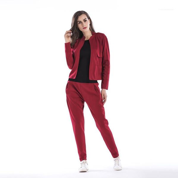 set fashion womens sport set with packet soild color designer womens tracksuits loose caidigan two piece, Gray
set fashion womens sport set with packet soild color designer womens tracksuits loose caidigan two piece, Gray