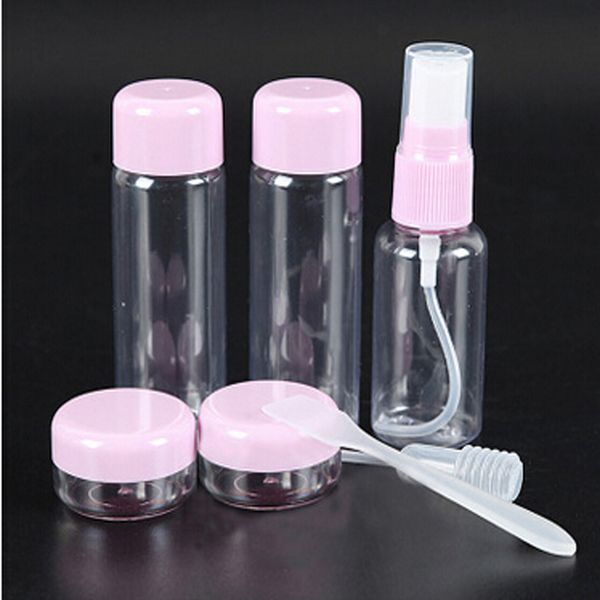 7pcs/set travel mini makeup cosmetic face cream pot bottles plastic transparent empty make up container bottle travel accessorie
7pcs/set travel mini makeup cosmetic face cream pot bottles plastic transparent empty make up container bottle travel accessorie