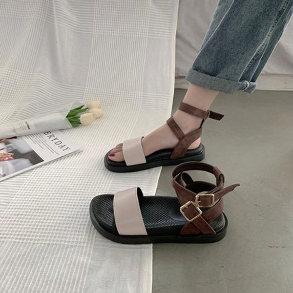 2020 summer new platform platform sports women's shoes fashion all-match large size strap flat sandals, Black
2020 summer new platform platform sports women's shoes fashion all-match large size strap flat sandals, Black