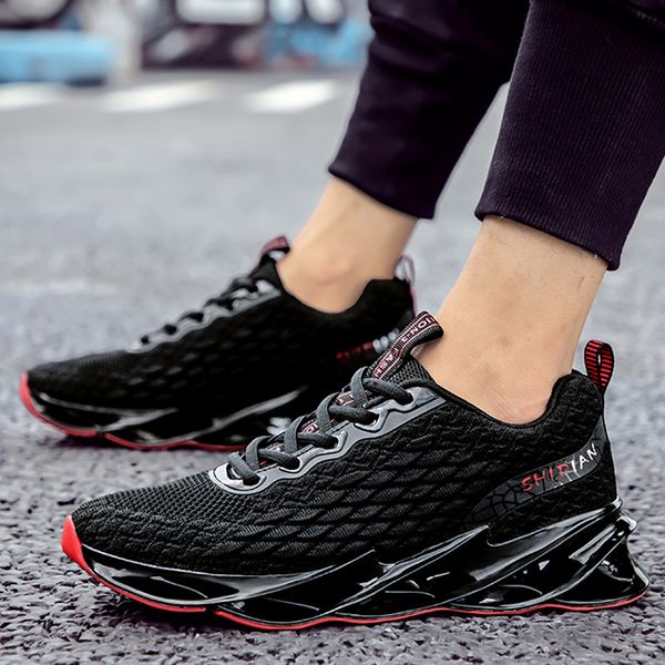 size 46 new blade running shoes for men antiskid damping cool outsole walking trekking leisure summer running zapatills sneakers
size 46 new blade running shoes for men antiskid damping cool outsole walking trekking leisure summer running zapatills sneakers