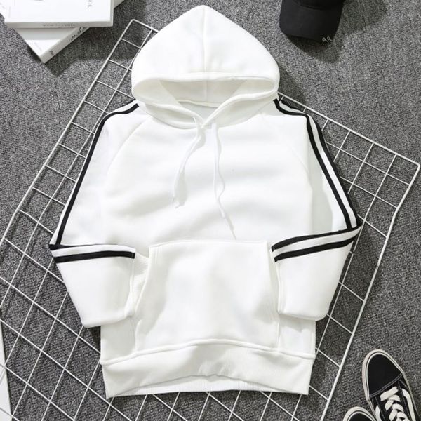 2020 autumn and winter fleece hooded sweater women's korean style pullover pullovercoat pulloverthree-bar loose pullover long sleeve co, Black
2020 autumn and winter fleece hooded sweater women's korean style pullover pullovercoat pulloverthree-bar loose pullover long sleeve co, Black