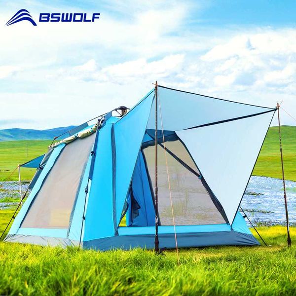 tents and shelters bswolf automatic family camping tent 4 person easy set up waterproof large space four sides breathable hiking rest
tents and shelters bswolf automatic family camping tent 4 person easy set up waterproof large space four sides breathable hiking rest