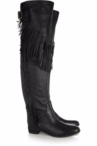 stunning2020 flat women's tassel knee large size 46 thigh boots, Black
stunning2020 flat women's tassel knee large size 46 thigh boots, Black