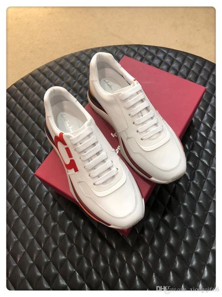 2020men's casual sports shoes, comfortable wild flat shoes, luxury designer, Red;white
2020men's casual sports shoes, comfortable wild flat shoes, luxury designer, Red;white