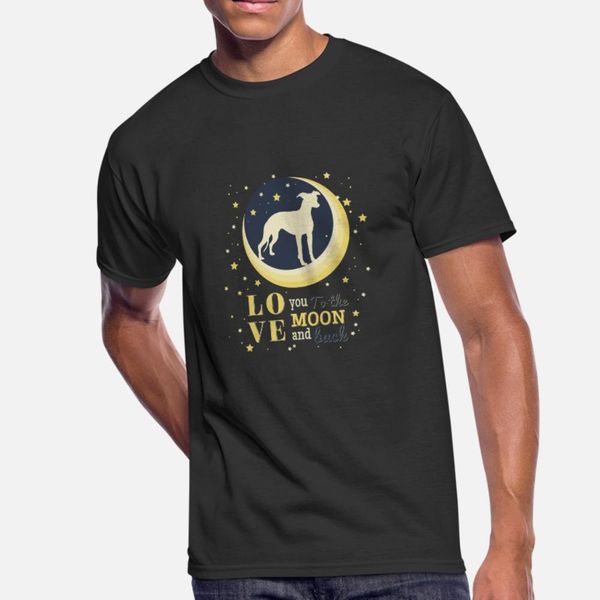 whippet t shirt men customize short sleeve round neck gents gift comfortable summer trend shirt