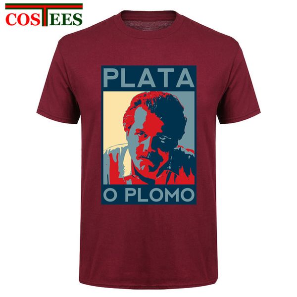 plata o plomo t shirts men custom pablo silver or lead escobar t-shirt black steampunk camisa o neck anime tee shirt cotton tees
plata o plomo t shirts men custom pablo silver or lead escobar t-shirt black steampunk camisa o neck anime tee shirt cotton tees