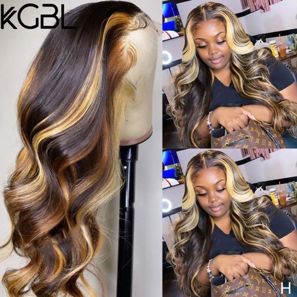 kgbl highlight wavy t-part lace front human hair wigs 180% density with baby hair brazilian 8-24'' non-remy wigs medium ratio, Black;brown
kgbl highlight wavy t-part lace front human hair wigs 180% density with baby hair brazilian 8-24'' non-remy wigs medium ratio, Black;brown
