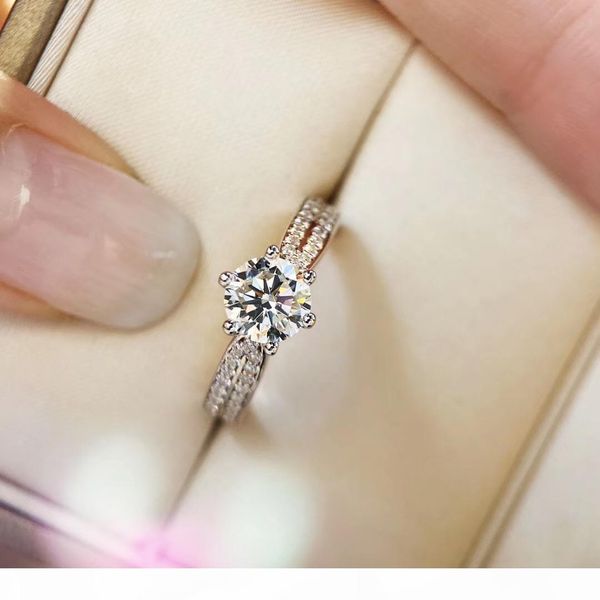 1 oct size sparkly diamond queen ring for women marryage wedding gift drop shipping ps6431, Silver
1 oct size sparkly diamond queen ring for women marryage wedding gift drop shipping ps6431, Silver