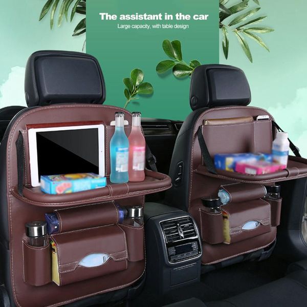 automobile accessories car seat back bag folding table organizer pad drink chair storage pocket box pu leather
automobile accessories car seat back bag folding table organizer pad drink chair storage pocket box pu leather