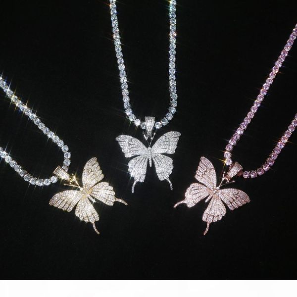iced out animal pink butterfly pendant with tennis chain gold silver rosegold cubic zircon men women hiphop necklace jewelry
iced out animal pink butterfly pendant with tennis chain gold silver rosegold cubic zircon men women hiphop necklace jewelry