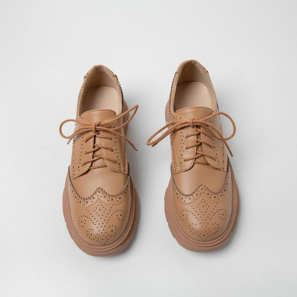 ymechic autumn spring brogue carved lace up oxford shoes for women sneakers black beige ladies shoes flats platform shoe 34-43
ymechic autumn spring brogue carved lace up oxford shoes for women sneakers black beige ladies shoes flats platform shoe 34-43