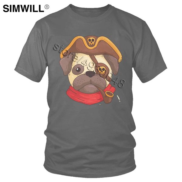 trendy funny pug pirate t shirt for men casual pure cotton t-shirts crew neck short sleeve dog breed tee animal graphic
trendy funny pug pirate t shirt for men casual pure cotton t-shirts crew neck short sleeve dog breed tee animal graphic