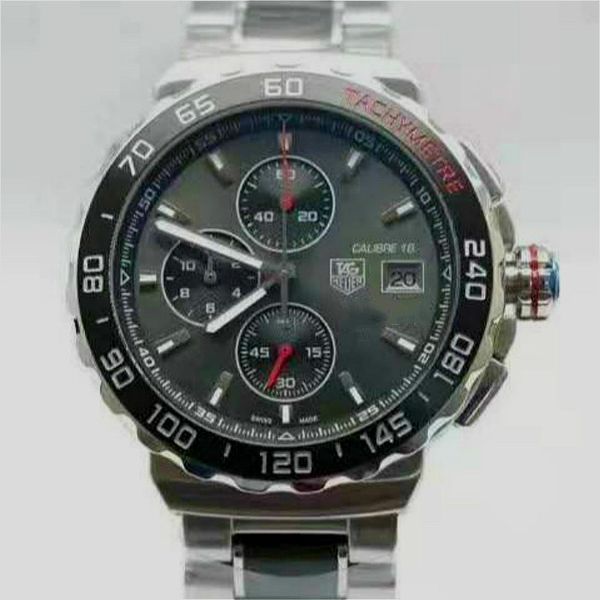 mens sport watch f1 wristwatches montre japan quartz movement chronograph tag men wristwatches stainless steel montre de luxe, Slivery;brown
mens sport watch f1 wristwatches montre japan quartz movement chronograph tag men wristwatches stainless steel montre de luxe, Slivery;brown