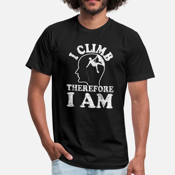 i climb therefore i am t shirt men knitted 100% cotton s-xxxl leisure interesting authentic spring autumn slim shirt
i climb therefore i am t shirt men knitted 100% cotton s-xxxl leisure interesting authentic spring autumn slim shirt