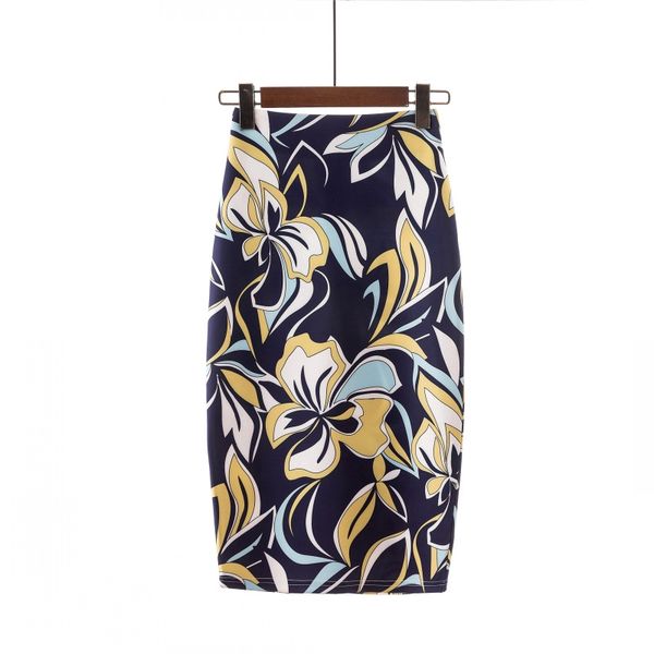 20 colors floral printed knee length women skirt high waist summer midi vintage pencil skirt for women
20 colors floral printed knee length women skirt high waist summer midi vintage pencil skirt for women