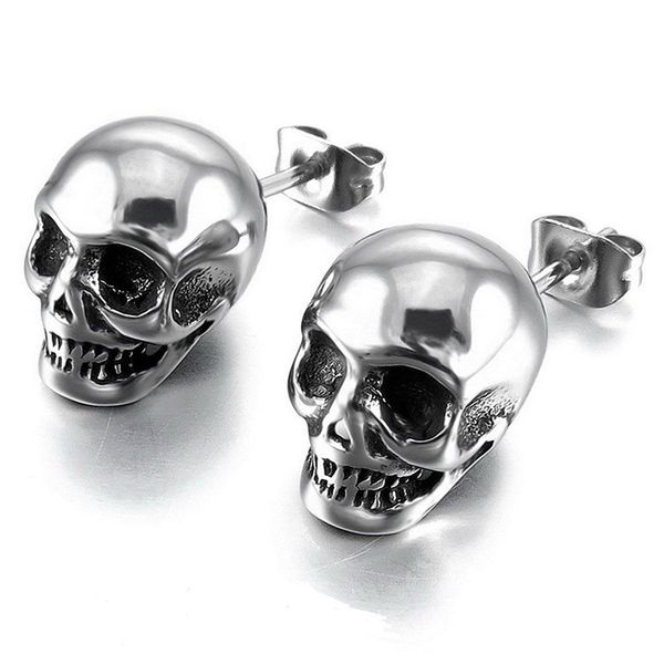 european and united states fashion gothic skull skeleton hoop earring 925 silver skull stud earring halloween jewelry for women girlls, Golden;silver
european and united states fashion gothic skull skeleton hoop earring 925 silver skull stud earring halloween jewelry for women girlls, Golden;silver