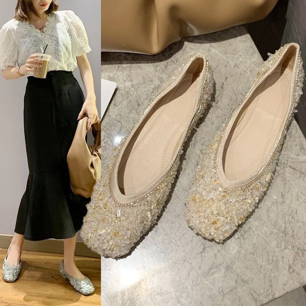 women's flat shoes, square-toe ballet flats, sweet boat shoes, Black
women's flat shoes, square-toe ballet flats, sweet boat shoes, Black