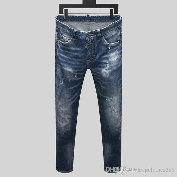 fashion designer skinny jeans men straight slim elastic jeans mens casual biker male stretch denim trouser classic pants, Blue
fashion designer skinny jeans men straight slim elastic jeans mens casual biker male stretch denim trouser classic pants, Blue