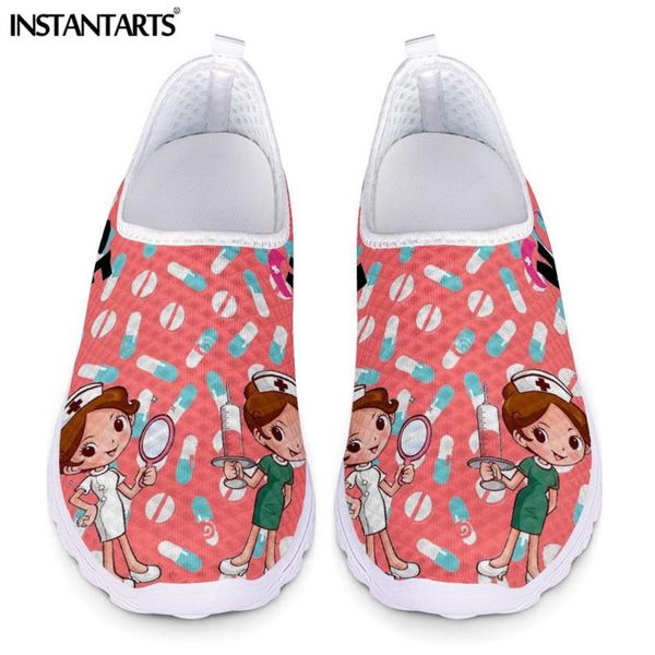 instantarts summer breathable women nursing shoes flats sneakers health care pattern slip on female loafers mujer pisos, Black
instantarts summer breathable women nursing shoes flats sneakers health care pattern slip on female loafers mujer pisos, Black