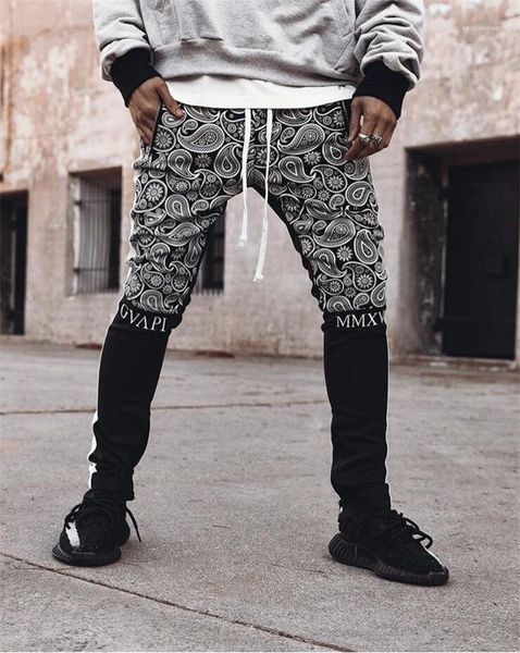 hip hop vintage elastic waist pants casual mens jogger clothing mens designer cashew printing sweatpants fashion, Black
hip hop vintage elastic waist pants casual mens jogger clothing mens designer cashew printing sweatpants fashion, Black