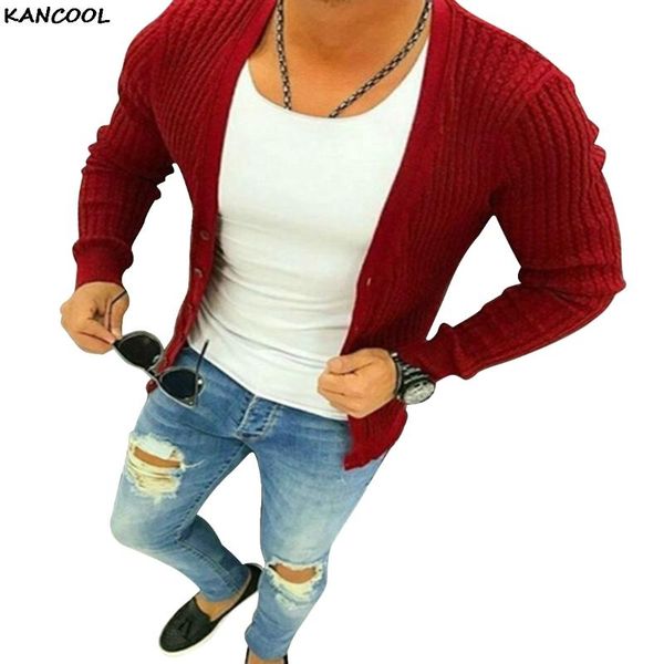 kancool 2020 autumn sweater men v-neck solid slim fit knitted mens sweaters cardigan male autumn long sleeve solid casual, White;black
kancool 2020 autumn sweater men v-neck solid slim fit knitted mens sweaters cardigan male autumn long sleeve solid casual, White;black