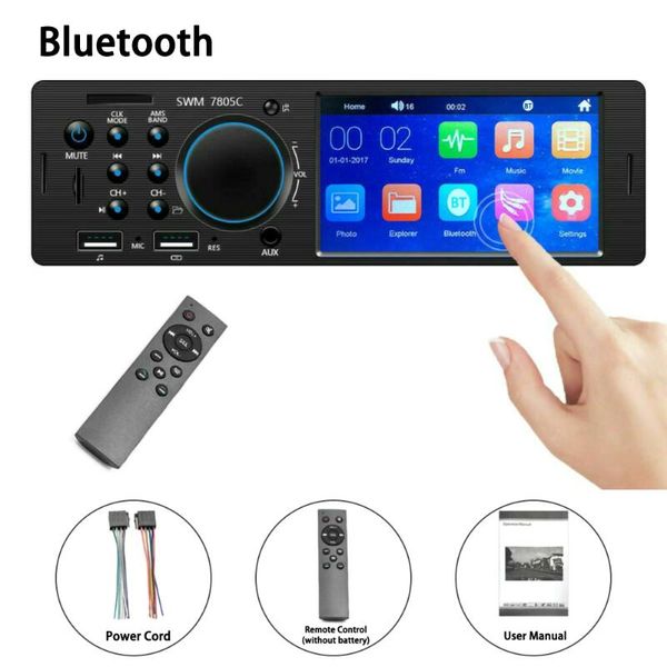 4.1 inches hd 1 din car radio stereo touch screen autoradio replace wma bluetooth aux in-dash mp5 udisk car stereo radio coche
4.1 inches hd 1 din car radio stereo touch screen autoradio replace wma bluetooth aux in-dash mp5 udisk car stereo radio coche