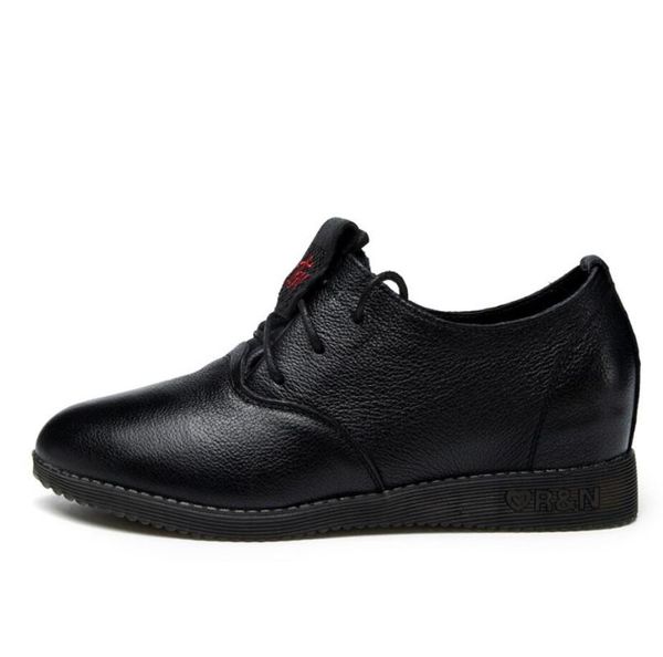 d251 2020 new genuine leather women shoe casual shoes for women flat shoes embroidered ladies lacing loafers zapatos mujer, Black
d251 2020 new genuine leather women shoe casual shoes for women flat shoes embroidered ladies lacing loafers zapatos mujer, Black