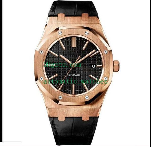 n8 factory 41mm automatic black dial selfwinding mechanical 15400 transparent back leather strap men's fashion watches luxury wristwatc, Slivery;brown
n8 factory 41mm automatic black dial selfwinding mechanical 15400 transparent back leather strap men's fashion watches luxury wristwatc, Slivery;brown
