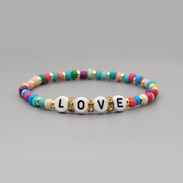 grapes letter custom rainbow bracelet women diy bracelets love pulsera gift bohemian armbanden multicolor handmade 2020 jewelry, Black
grapes letter custom rainbow bracelet women diy bracelets love pulsera gift bohemian armbanden multicolor handmade 2020 jewelry, Black