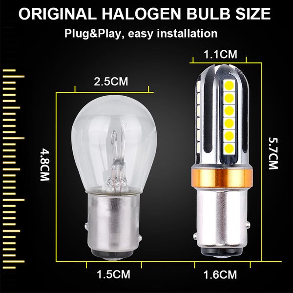 2x 1156 ba15s p21w led bau15s py21w 1157 p21-5w bay15d 3030 car reserving brake turn signal lights tail parking backup lamp hlxg
2x 1156 ba15s p21w led bau15s py21w 1157 p21-5w bay15d 3030 car reserving brake turn signal lights tail parking backup lamp hlxg