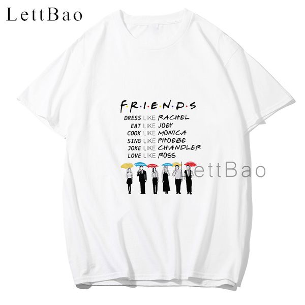 друзья t-shirt tv show вдохновленный men t shirt коротким рукавом graphic tee простой стиль женщины punk мода футболка homme hip hop 
друзья t-shirt tv show вдохновленный men t shirt коротким рукавом graphic tee простой стиль женщины punk мода футболка homme hip hop
