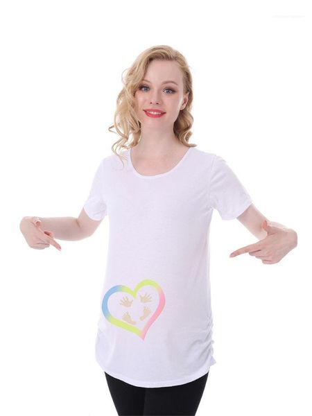 print solid color women casual tshirts pregnant women designer tshirts short sleeve crew neck women, White
print solid color women casual tshirts pregnant women designer tshirts short sleeve crew neck women, White