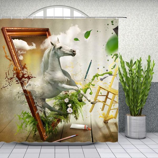 landscape shower curtains animal horse mirror green plants leaf flowers bathroom decor home bathtub waterproof polyester curtain
landscape shower curtains animal horse mirror green plants leaf flowers bathroom decor home bathtub waterproof polyester curtain