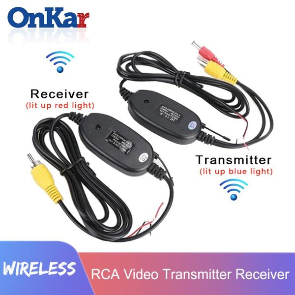 onkar 2.4 ghz wireless rca cable car backup cmaera receiver transmitter kit for car rear view camera monitor mp5
onkar 2.4 ghz wireless rca cable car backup cmaera receiver transmitter kit for car rear view camera monitor mp5