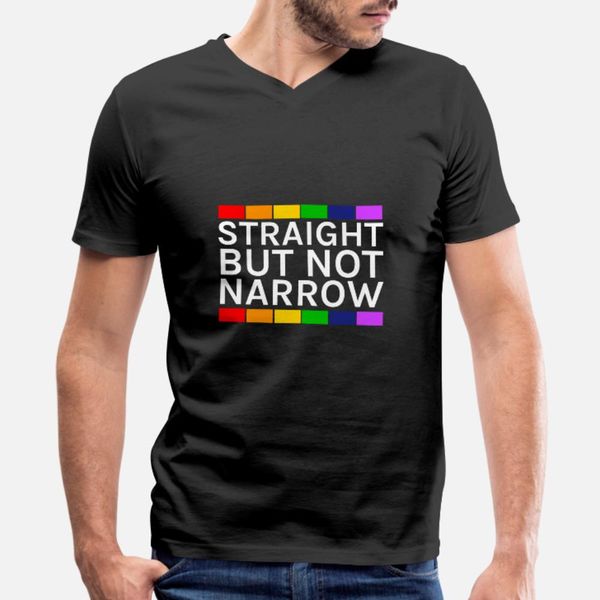 straight but not narrow lgbt gay pride t shirt men designing 100% cotton s-xxxl homme sunlight funny summer pictures shirt
straight but not narrow lgbt gay pride t shirt men designing 100% cotton s-xxxl homme sunlight funny summer pictures shirt