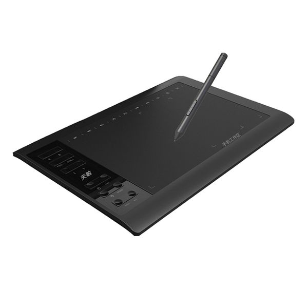 professional graphics drawing tablet pad digital drawing painting tablet with 12 physical keys - 10x6
professional graphics drawing tablet pad digital drawing painting tablet with 12 physical keys - 10x6