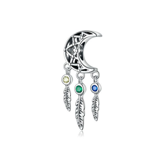 vintage moon dreamcather dangle charm diy beads fit european pandora bracelete 100% real 925 sterling silver, Bronze;silver
vintage moon dreamcather dangle charm diy beads fit european pandora bracelete 100% real 925 sterling silver, Bronze;silver