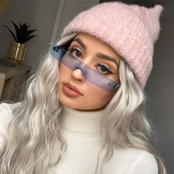 blue rimless rectangle sunglasses women uv400 trendy retro steampunk sun glasses lady shades for women wholesale, White;black
blue rimless rectangle sunglasses women uv400 trendy retro steampunk sun glasses lady shades for women wholesale, White;black