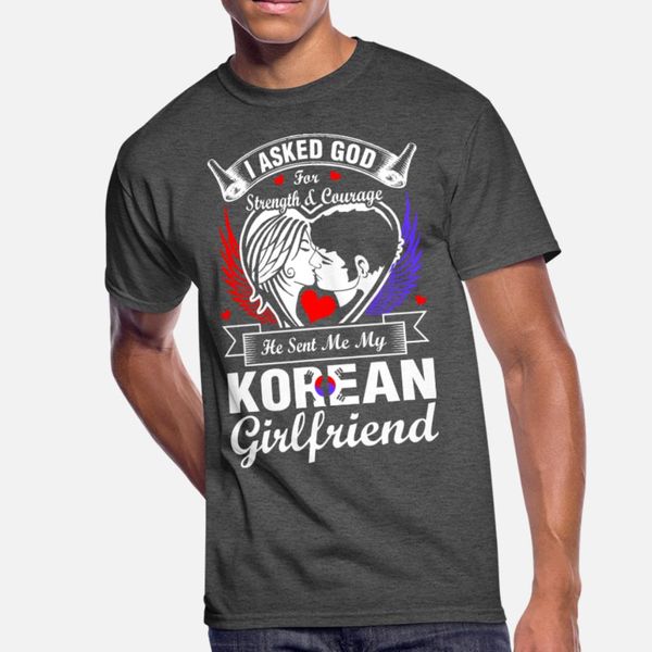 i asked god for korean girlfriend t shirt men print 100% cotton size s-3xl fit fit humor spring autumn natural shirt
i asked god for korean girlfriend t shirt men print 100% cotton size s-3xl fit fit humor spring autumn natural shirt