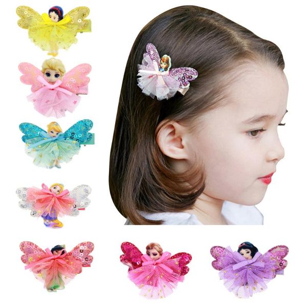 fairy tale princess bow butterfly hair clips girls' hair grips kids hairpin headwear fashion accessories, Slivery;white
fairy tale princess bow butterfly hair clips girls' hair grips kids hairpin headwear fashion accessories, Slivery;white